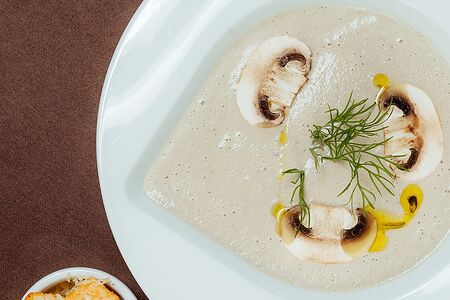 Крем-суп из шампиньонов