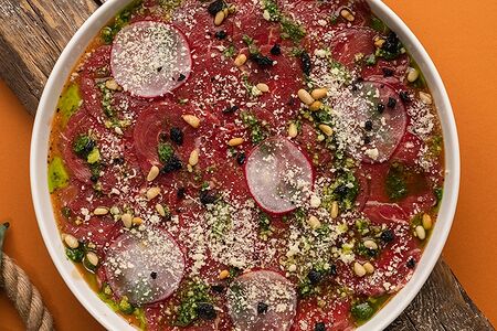 Карпаччо из говяжьей вырезки