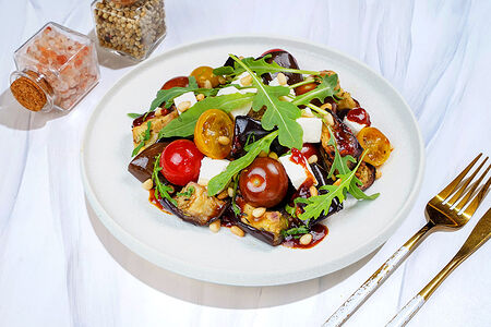 Салат из баклажанов с томатами 200 г, Доставка