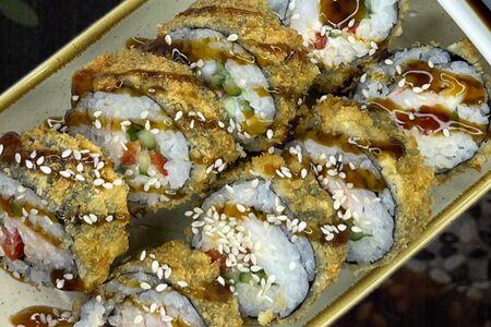 Кимпаб темпура с креветкой