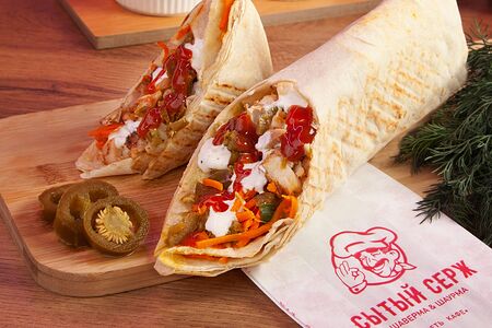 Острая со свининой