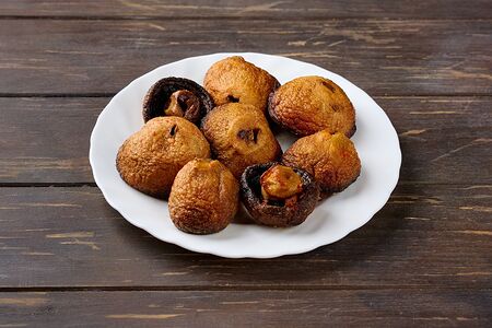 Шампиньоны на углях