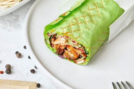 Чесночная шаурма с цыпленком