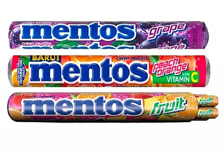 Ментос Жев. конфеты в ассортименте