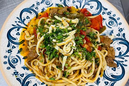 Лагман жареный