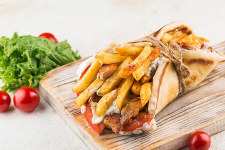 Гирос с курицей