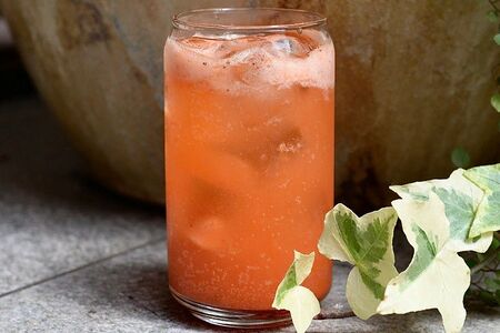 Лимонад Клубника-маракуйя