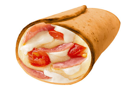 Чикен ролл с ветчиной и курицей