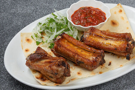 Шашлык из свиных ребер