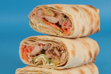 Шаурма с овощами