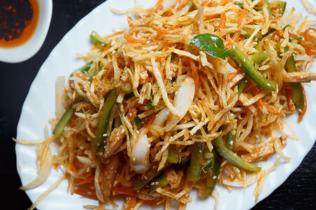 Салат картофельный с курицей