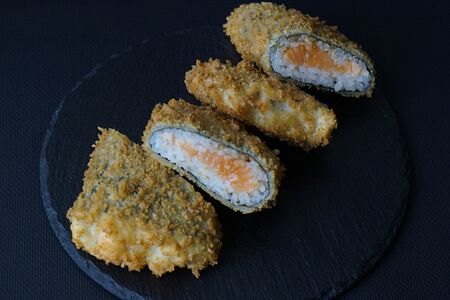 Сэндвич Темпура с Лососем