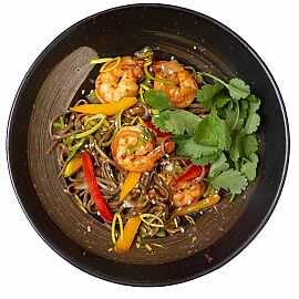 Соба с креветкой