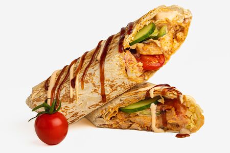 Шаурма Барбекю с курицей