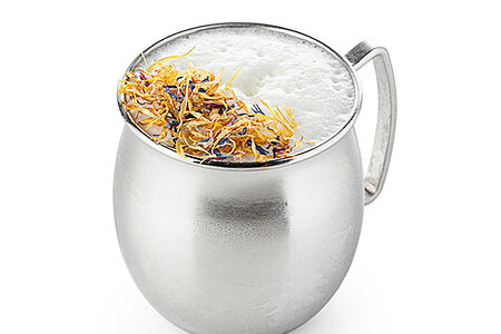 Гречишный латте холодный