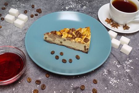 Чизкейк Карамель и арахис