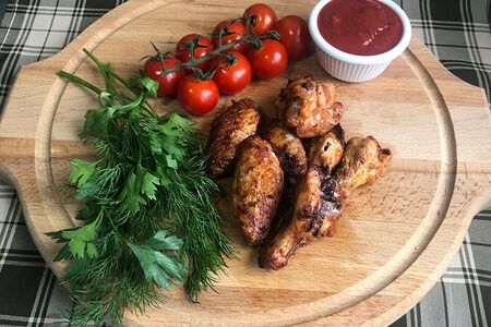 Шашлык из крыльев