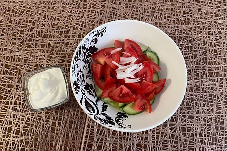 Салат из овощей