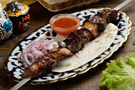 Чарвили джигар кабаб