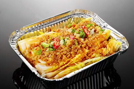 Китайская капуста с рыбным соусом