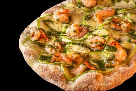 Креветки и Цукини