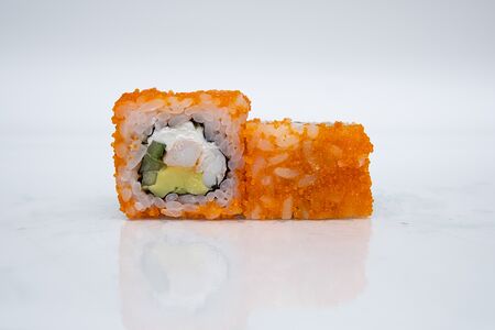 Ролл Калифорния с креветкой