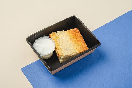 Запеканка творожная с топпингом