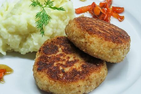 Рыбная котлета