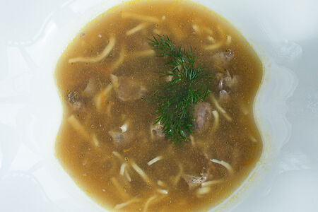 Суп-лапша Домашняя с потрошками