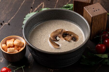 Суп-пюре с грибами