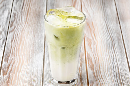 Матча на кокосовом