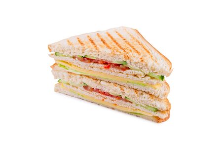 Сэндвич Курица-омлет