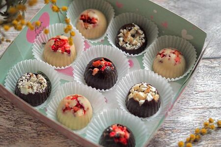 Конфеты Raw ручной работы без сахара