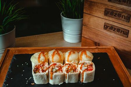 Запеченная креветка