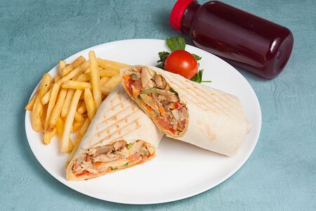 Комбо №1 с морсом Смородина