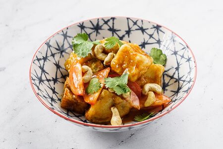 Салат с баклажанами и томатами