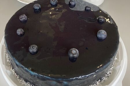 Черничный торт