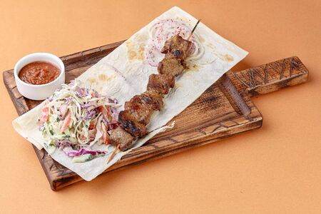 Шашлык из бараньей мякоти