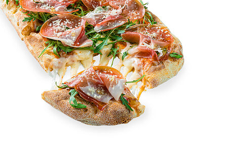 С пармской ветчиной