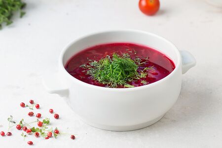 Борщ с говядиной