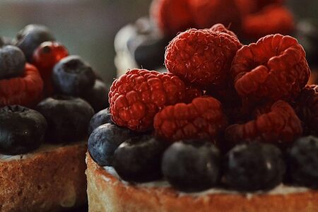 Ягодная тарталетка