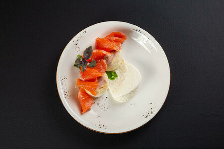 Сырники с лососем