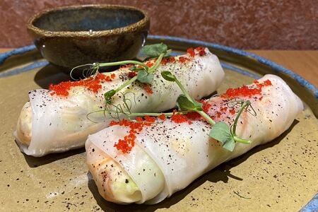 Нэм с креветками и овощами