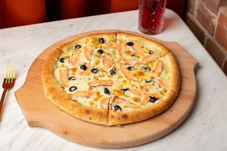 Пицца С семгой слабосоленой