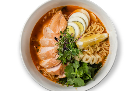 Рамен с курицей