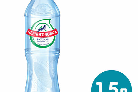 Вода газированная Черноголовская 1,5л
