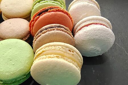 Макарони слоеная карамель