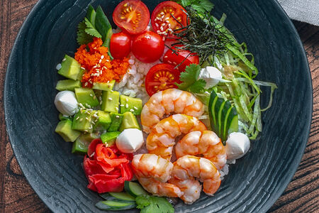 Поке с креветкой