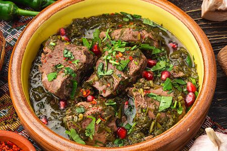 Чакапули с ягненком