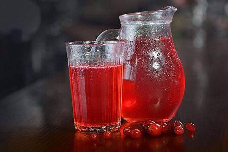 Морс клюквенный